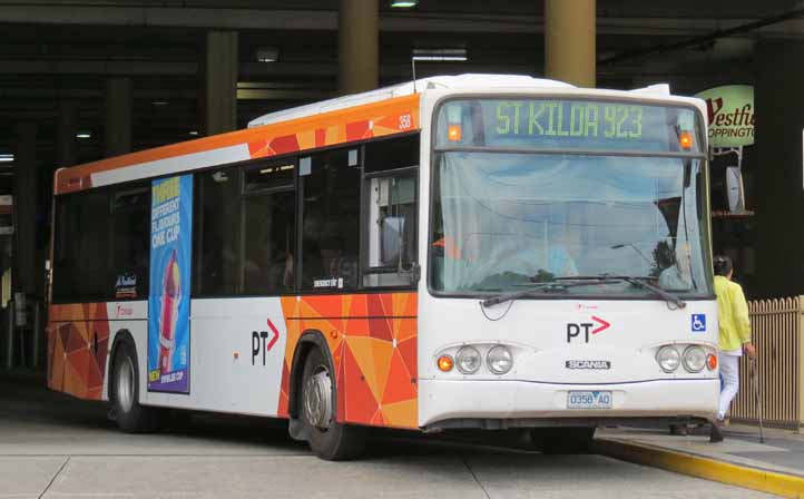 Transdev Melbourne Scania L94UB Volgren CR222L 358